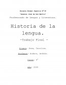 Espanglish. Historia de la Lengua