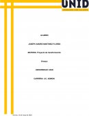 Proyecto de transformacion