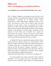 LOS ORÍGENES DE LA FILOSOFÍA OCCIDENTAL. Página 1