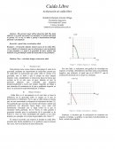 Caída Libre . Aceleración en caída libre