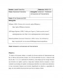 Modelación de escenarios de financiamiento