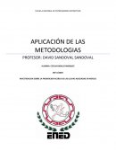 APLICACIÓN DE LAS METODOLOGIAS