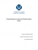 Porqué Descartes es el padre de la filosofía moderna