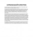 COMUNICACIÓN EFECTIVA