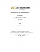 ENSAYO SITUACIÓN DEL MODELO ECONOMICO
