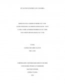 SITUACIÓN ECONÓMICA DE COLOMBIA