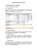 Informe económico financiero