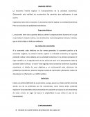 El funcionamiento de la actividad económica