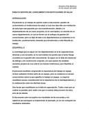 GESTIÓN DEL CONOCIMIENTO EN INSTITUCIONES DE SALUD