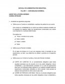 TALLER 1 – CONTABILIDAD GENERAL
