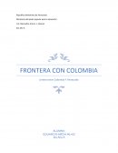 FRONTERA CON COLOMBIA Limites entre Colombia Y Venezuela