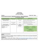 Planeción semana 14 Revolución mexicana / Nidos asombrosos