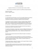 Atención de enfermería a pacientes con problemas del aparato digestivo