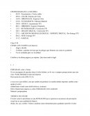 CRONOGRAMA DE LA MATERIA