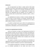 El costeo en las organizaciones de servicios