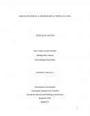 ANALISIS GESTION DE LA ORGANIZACIÓN EN TIEMPOS DE COVID