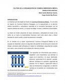 CULTURA DE LA ORGANIZACIÓN EN COOMEVA EMERGENCIA MÉDICA