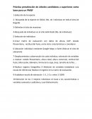 Práctica preselección de árboles candidatos a superiores como base para un PMGF