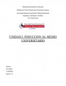 Introduccion al medio universitario