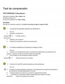 Test de comprensión