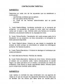 CONTRATACIÓN TURÍSTICA