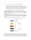 PREGUNTAS GENERADORAS ¿Por qué son importantes las organizaciones en la sociedad actual?