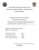 Economia en los negocios