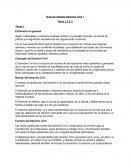 Guía de estudio derecho civil