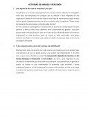Actividad de análisis y reflexión. Gestión empresarial y la importancia de la especialización y la innovación dentro de las organizaciones