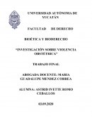 Investigación sobre violencia obstétrica