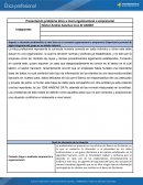 Presentación problema ético a nivel organizacional o empresarial
