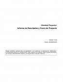 Informe de Resultados y Cierre de Proyecto