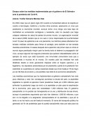 Ensayo sobre las medidas implementadas por el gobierno de el salvador ante la pandemia