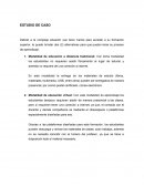 PROCESO DE APRENDIZAJE. ESTUDIO DE CASO