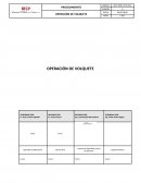 PROCEDIMIENTO VOLQUETE