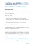 Análisis de un plan de convivencia