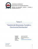 Gestión de almacenes, canales y centros de distribución