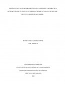 DISEÑO DE UN PLAN DE MEJORAMIENTO PARA LA MEDICIÓN Y MEJORA DE LA SATISFACCIÓN DEL CLIENTE EN LA EMPRESA CERÁMICA ITALIA S.A