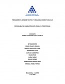 PROGRAMA DE ADMINISTRACIÓN PUBLICA TERRITORIAL