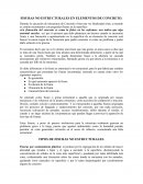 Fisuras no estructurales en elementos de concreto