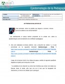 EPISTEMOLOGIA DE LA PEDAGOGIA