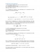 Problemas de precipitación