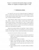 La transición del mundo antiguo a la Edad Media: los visigodos en Hispania (siglos V-VIII)