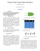 Proyecto final: Juego Dado electrónico