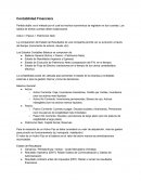 Contabilidad Financiera - Resumen de la materia