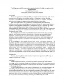 Coaching empresarial, compromiso organizacional y el trabajo en equipo en las organizaciones