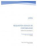 REQUISITOS LEGALES DE CONTABILIDAD