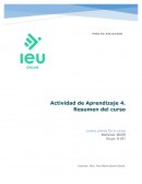 Actividad 4 resumen del curso EL LENGUAJE