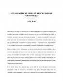 ENSAYO SOBRE EL LIBRO EL ARTE DE DIRIGIR PERSONAS HOY