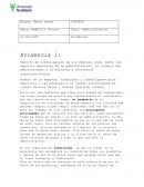 Evidencia 1. Fundamentos de Administración